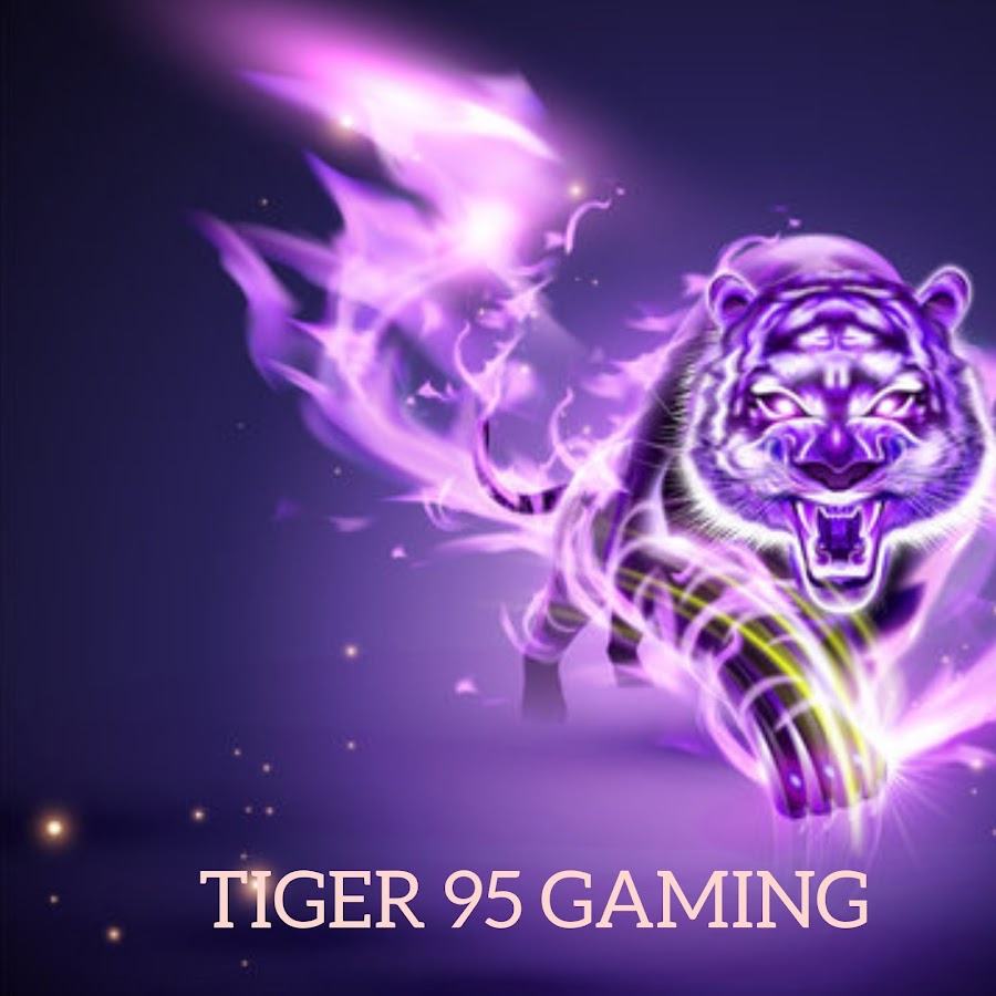 Мистический фиолетовый тигр