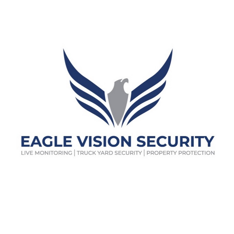 Eagle security. Eagle Vision logo.