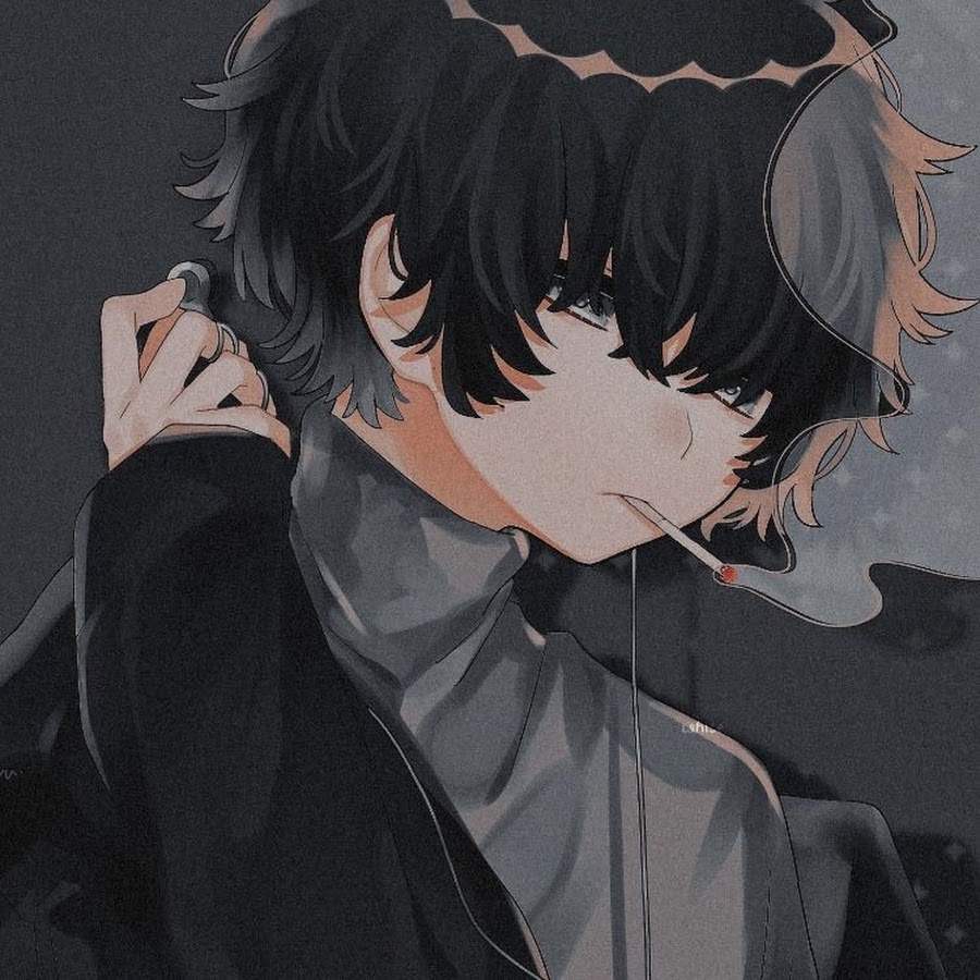 Cool Anime Boy Black Hair 2.0