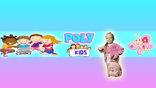 Заставка Ютуб-канала Poly Kids