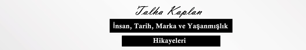Talha Kaplan Banner