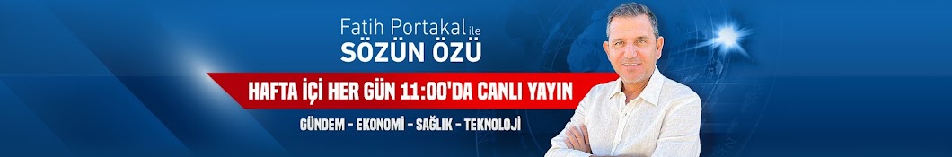 Fatih Portakal TV Banner