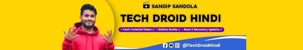 Tech Droid Hindi Banner