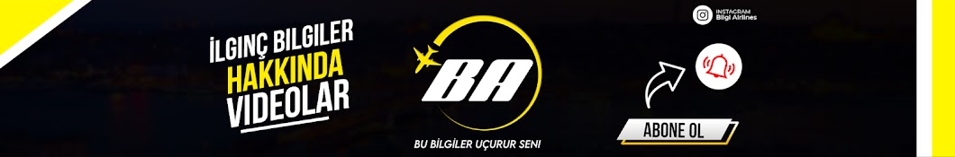 Bilgi Airlines Banner