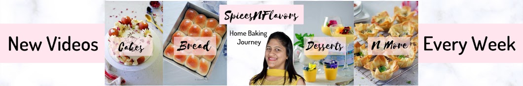 SpicesNFlavors - Baking Tutorials Banner