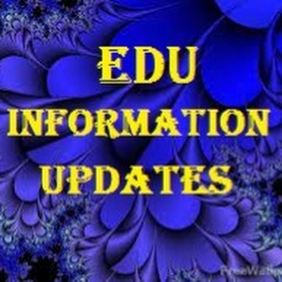 Edu Information Updates
