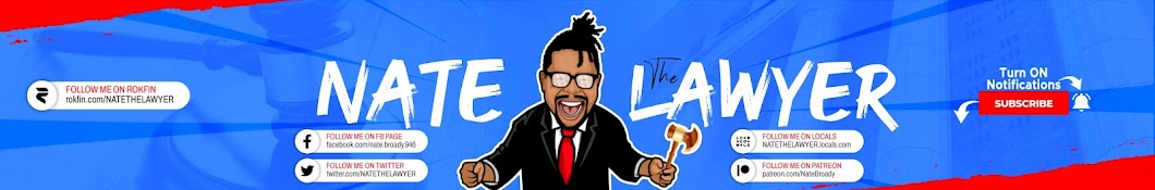 Nate The Lawyer Banner