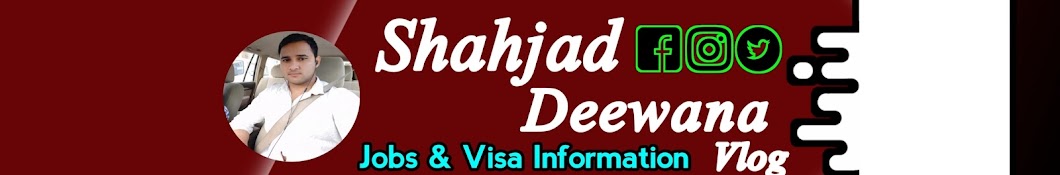 Shahjad Deewana VLOG Banner