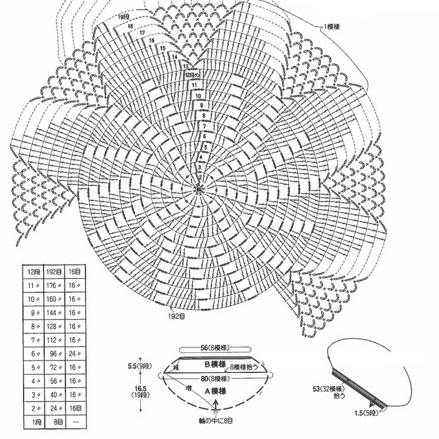 Схемы беретки для вязания крючком