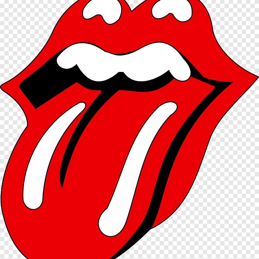 Rolling Stones logo на прозрачном фоне