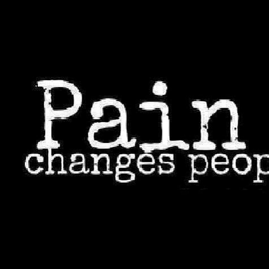 Changes pain. Changes in people.