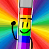 Rainbow pencil