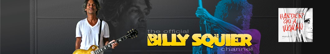 Official Billy Squier Banner