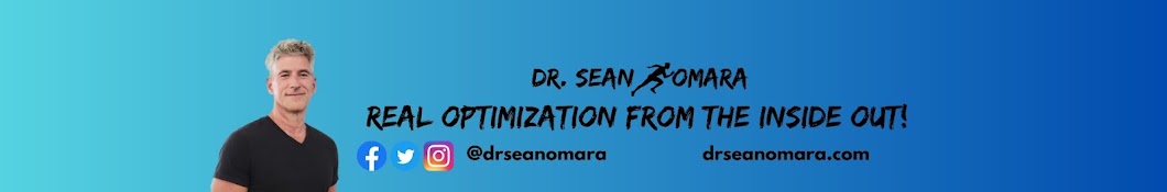 Sean OMara, MD JD, Health & Performance Optimizing Banner