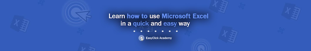 Excel Tutorials by EasyClick Academy Banner