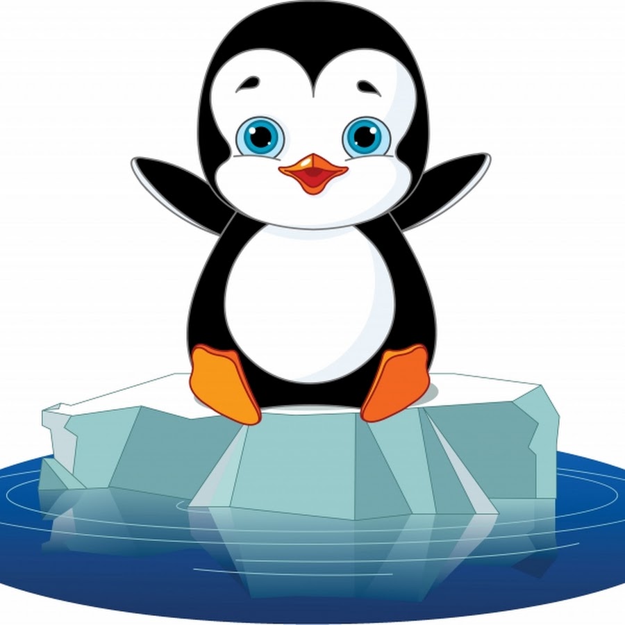 Пингвиненок на льдине