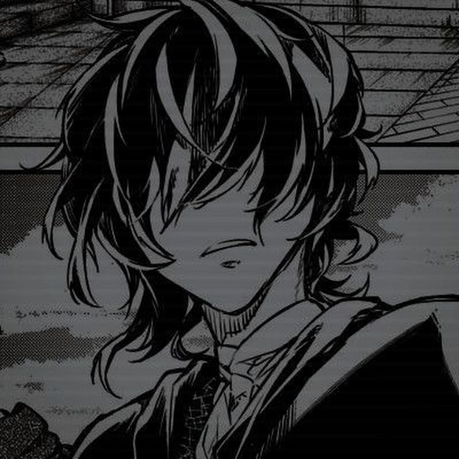 Wzstats. Дадзай Осаму чёрно белый. Dazai Manga.