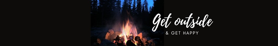 Girl in the Woods Banner