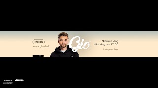 «Gio» youtube banner