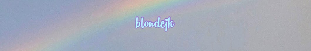 blonde jk