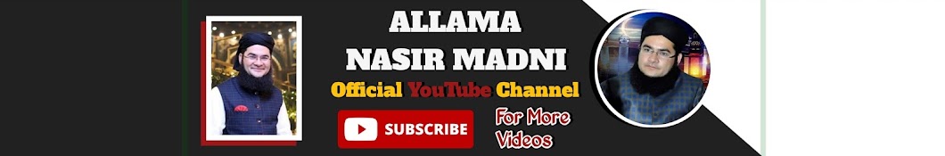 Allama Nasir Madni Official Banner