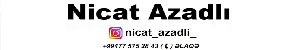 Nicat Azadli Banner
