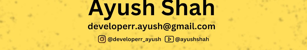 Ayush shah