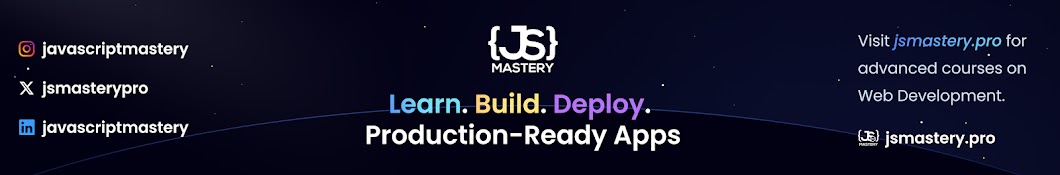 JavaScript Mastery Banner