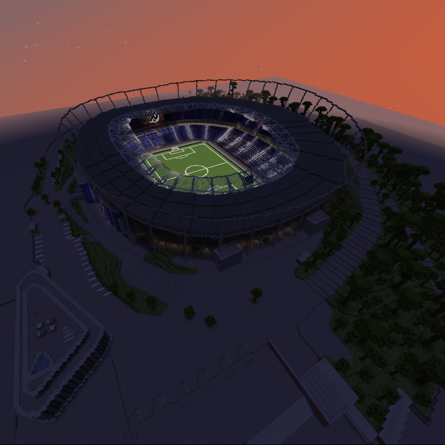 Minecraft Stadium Builds YouTube