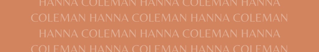 Hanna Coleman Banner