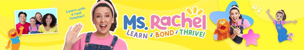 Songs for Littles - Toddler Learning Videos [Ms.Rachel] Banner