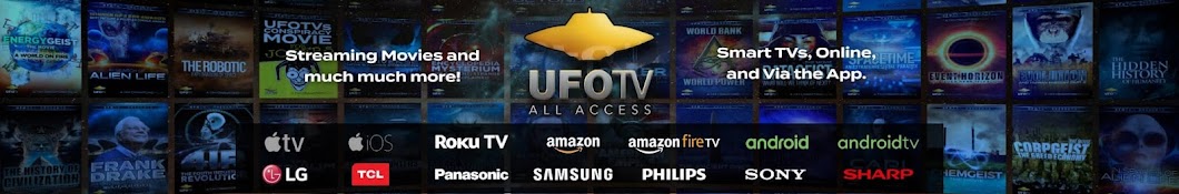 UFOTV On Demand Banner