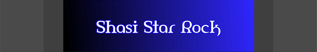 Shashi StarRock Banner