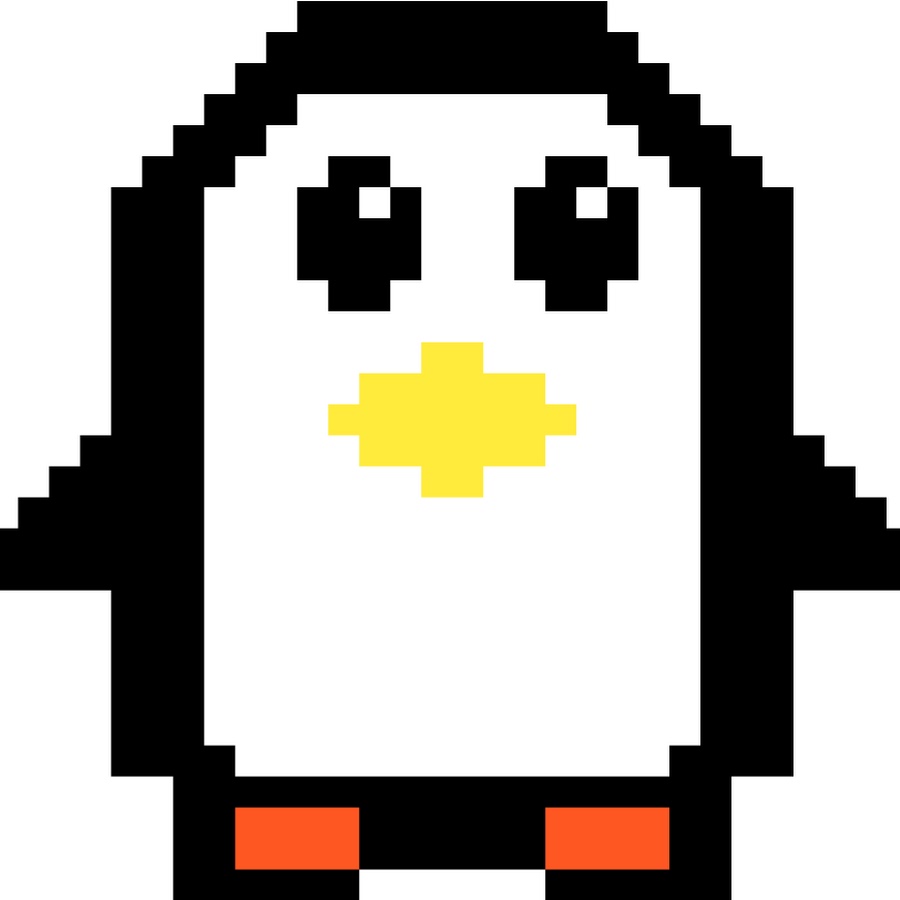 Пиксельный Пингвинчик