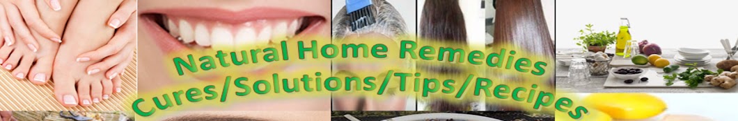 Natural Home Remedies Banner