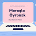 Maraqla Öyrənək