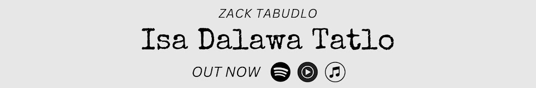 Zack Tabudlo Banner