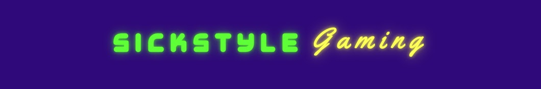 SickStyle Gaming Banner