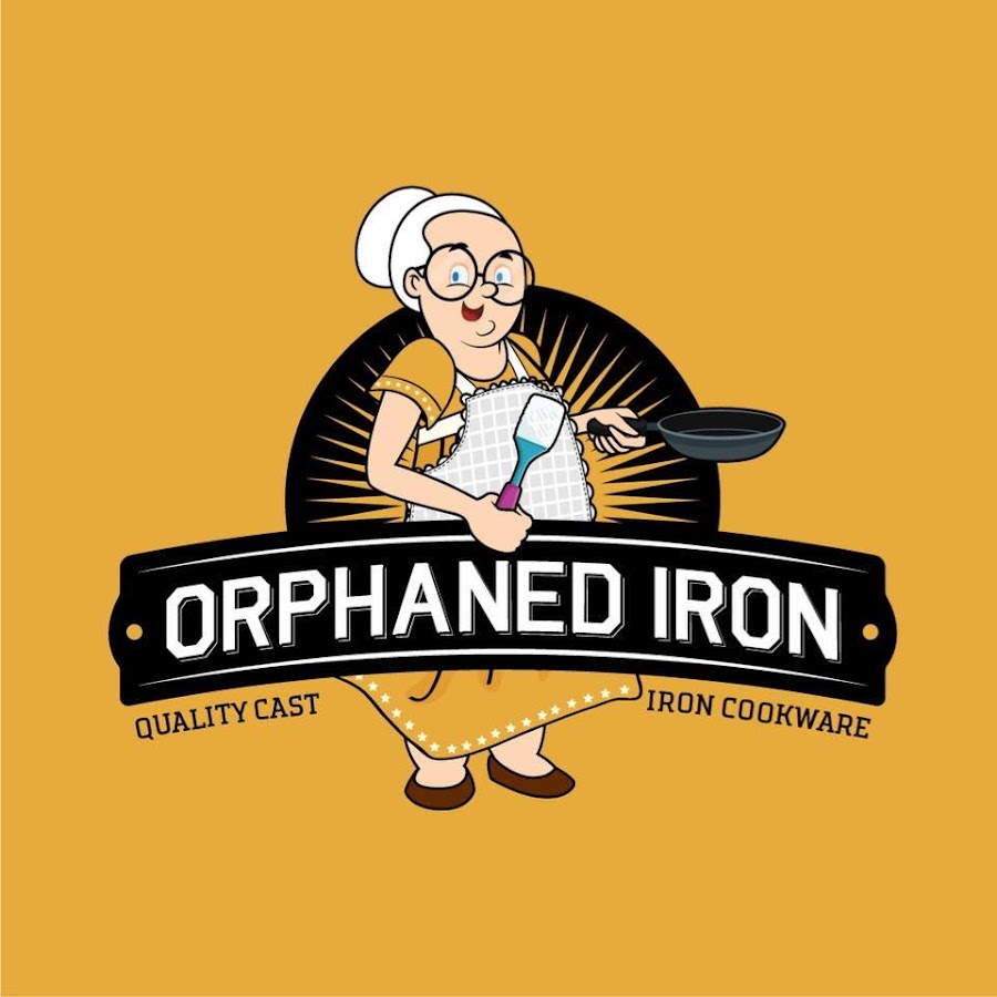 LIMITED EDITION Orphaned Iron Logo 8 Lodge Cast Iron Skillet 