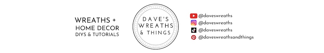 Dave's Wreaths and Things Banner