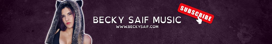 Becky Saif Music Banner