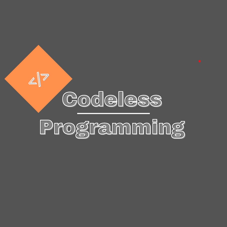 Codeless Programming - YouTube