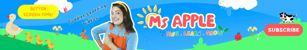 Ms Apple | Toddler Learning Videos