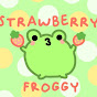 strawberry froggy 🐸🍀