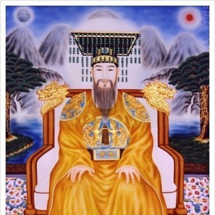 Сын неба имя. Тангун Вангом. Тангун и Хванун. Корея миф о Тангуне. Легендарный основатель Чосона Тангун.