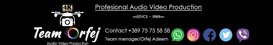 TEAM ORFEJ Audio Video Production