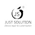 logo JUST SOLUTION MUMBAI