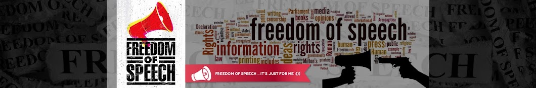 Freedom of Speech Banner