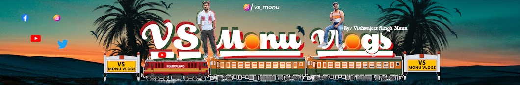 VS MONU vlogs Banner