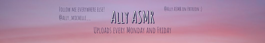 Ally ASMR Banner